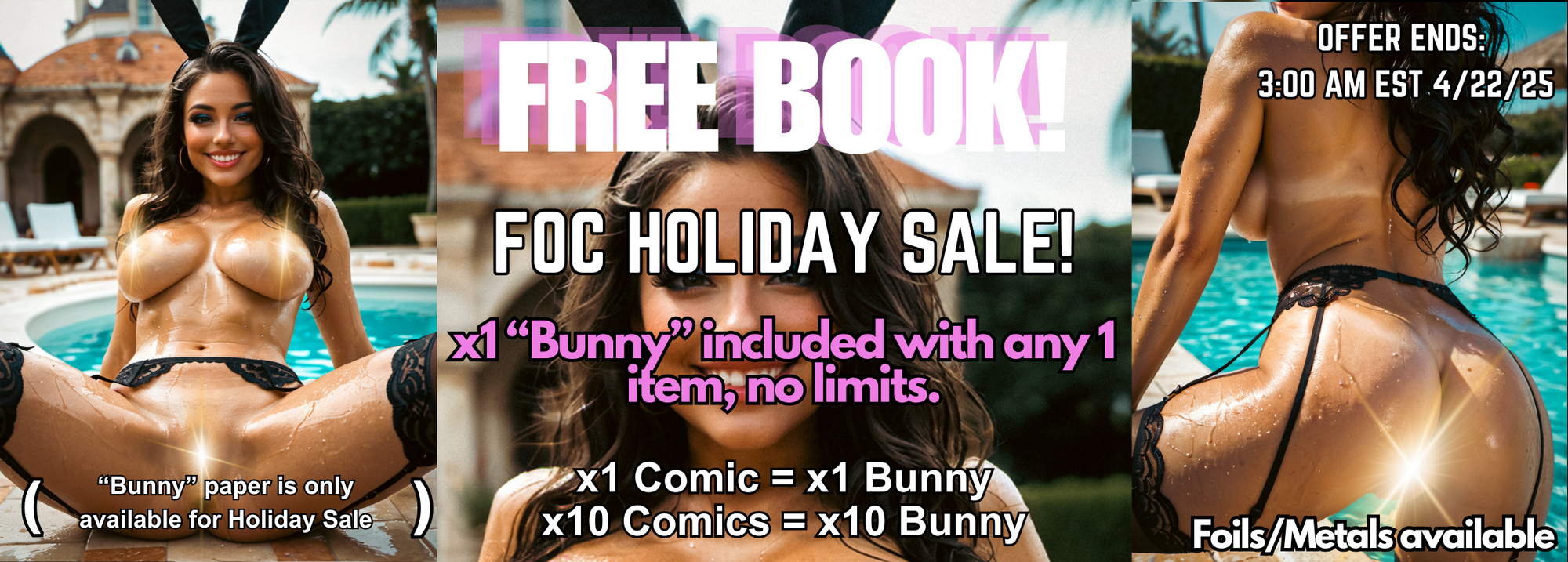 🐰 Last Chance for Our Easter Treat – FREE “Bunny” Cover🐣