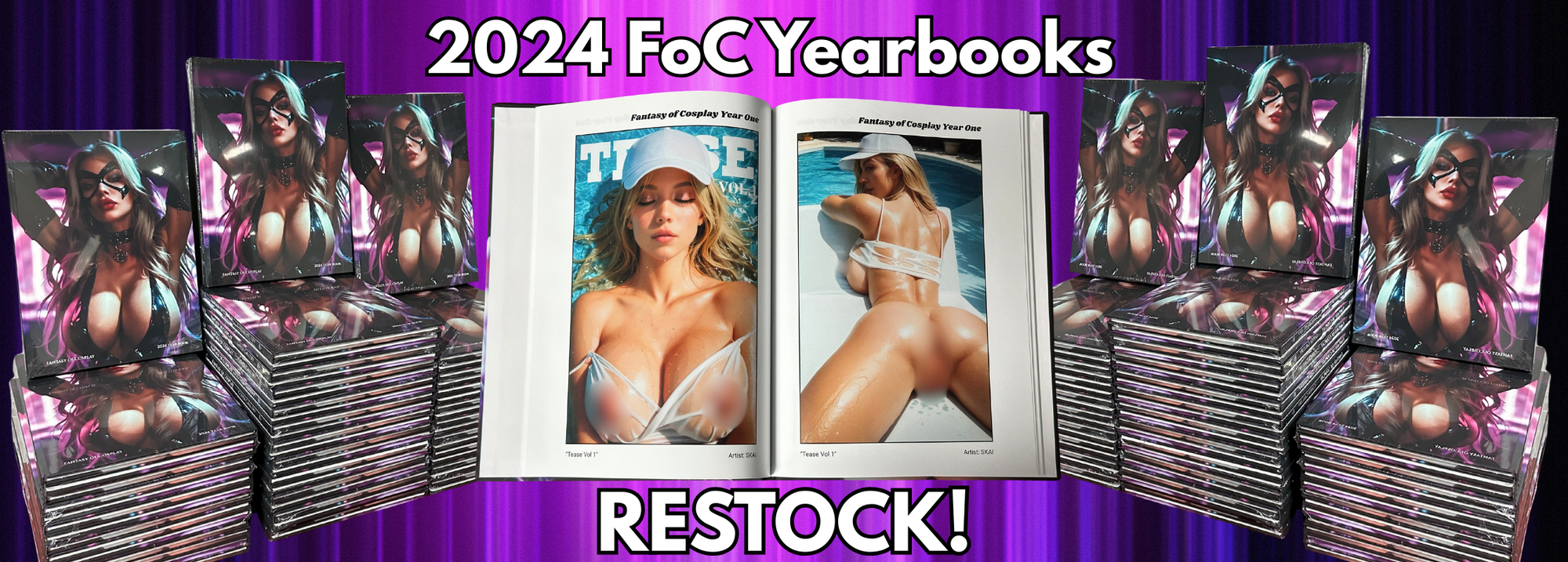 📚🔥 2024 Fantasy of Cosplay Hardcover – LIMITED RESTOCK! 🔥📚