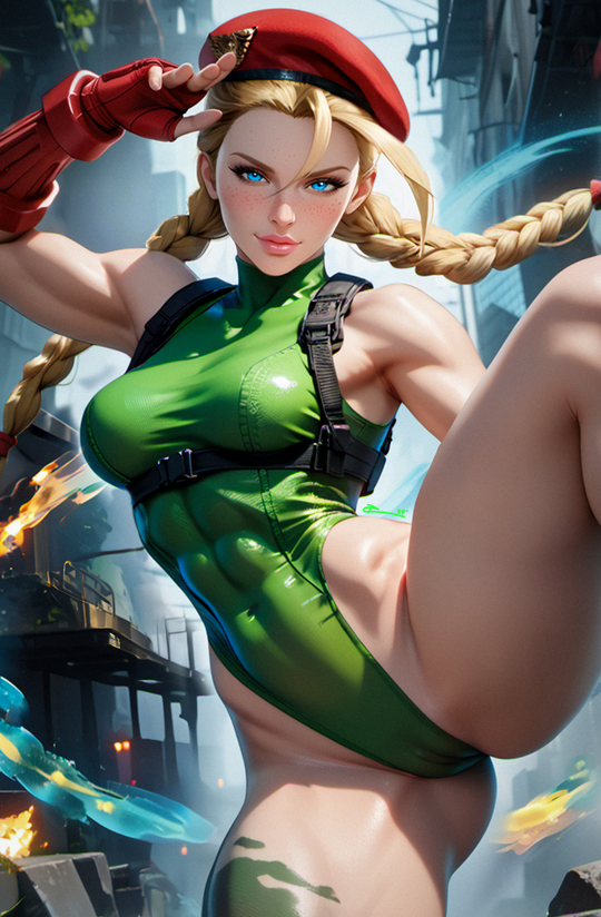 "Cammy" Fantasy of Cosplay Comic Cover Gallery