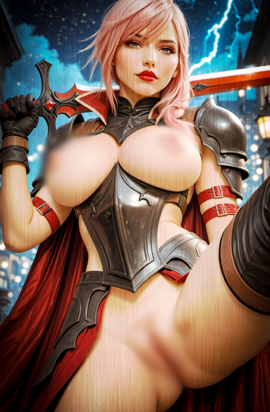 "Lightning" Fantasy Of Cosplay Comic Cover Gallery