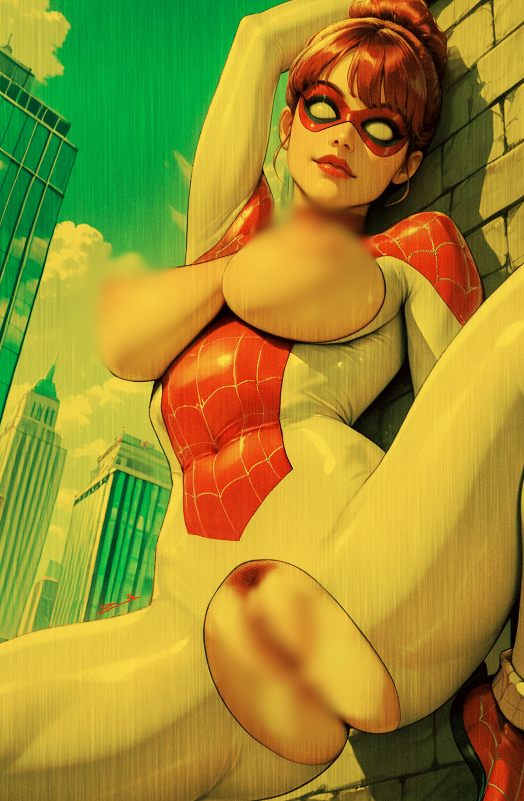 "Spinneret" Fantasy Of Cosplay Comic Cover Gallery