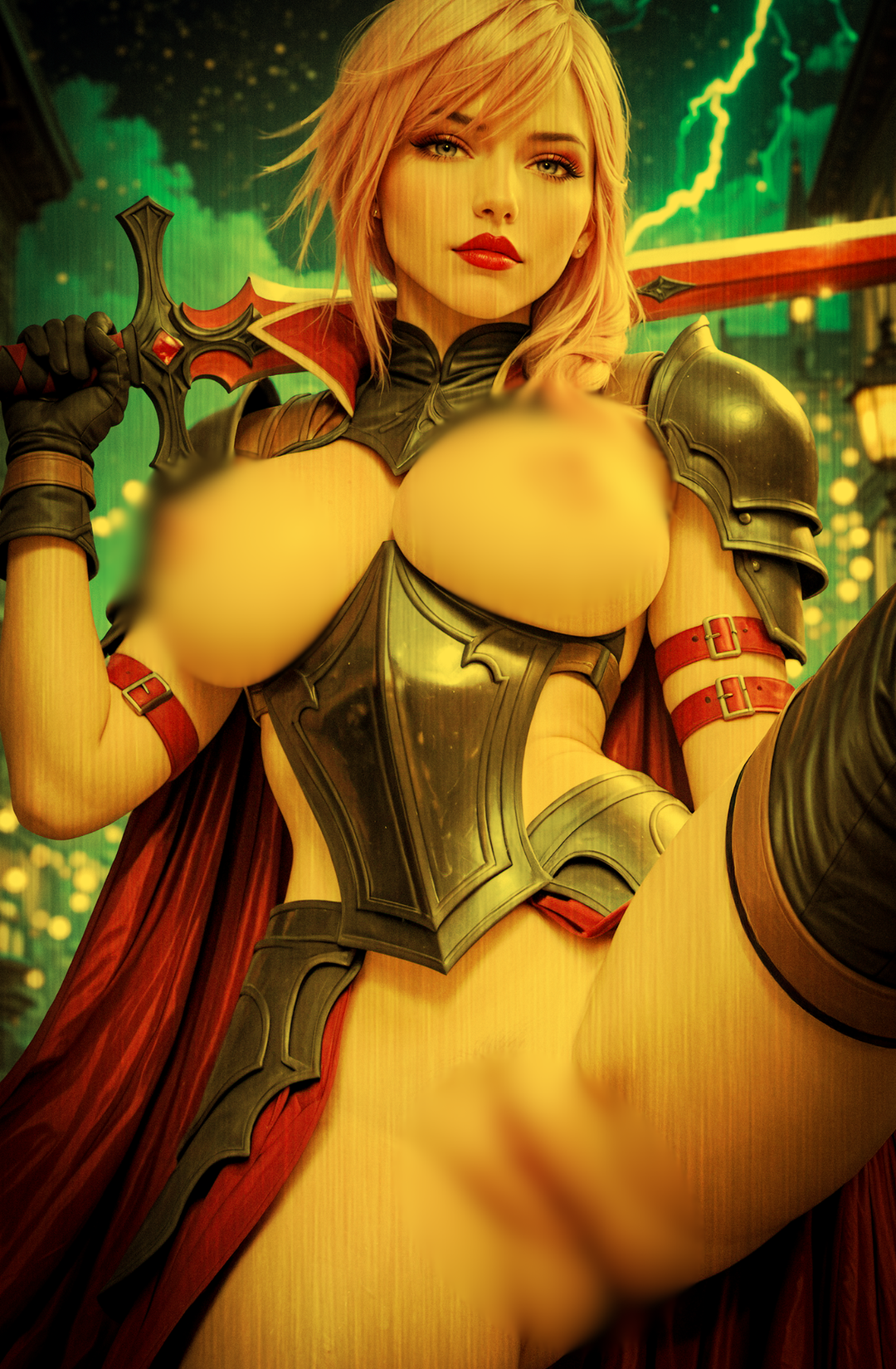 "Lightning" Fantasy Of Cosplay Comic Cover Gallery
