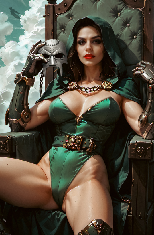 "Doom" Fantasy Of Cosplay Comic Cover Gallery