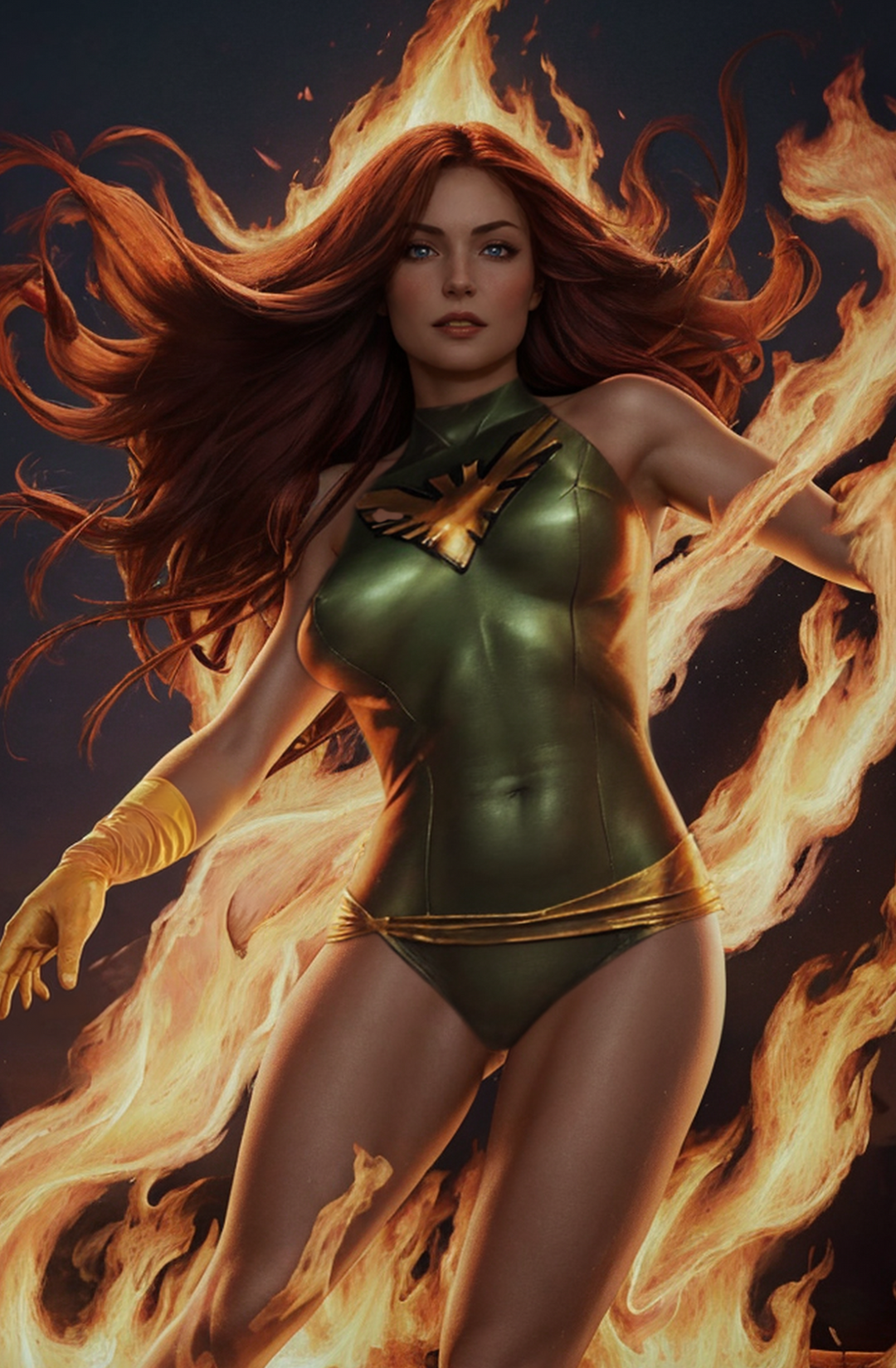 "Firebird" Fantasy Of Cosplay Comic Cover Gallery