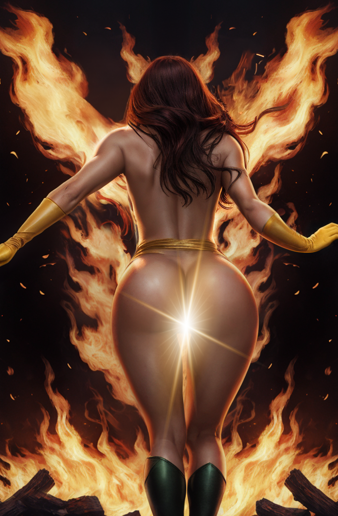 "Firebird" Fantasy Of Cosplay Comic Cover Gallery