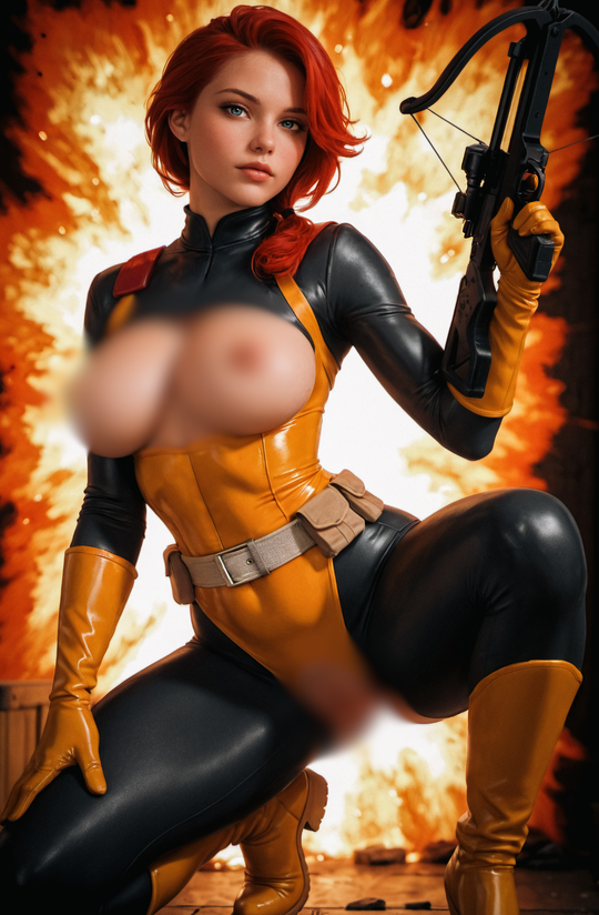 "Scarlett" Fantasy Of Cosplay Comic Cover Gallery
