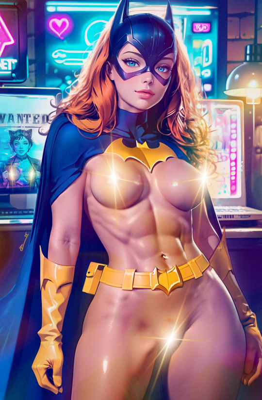 "Batty" Fantasy Of Cosplay Comic Cover Gallery