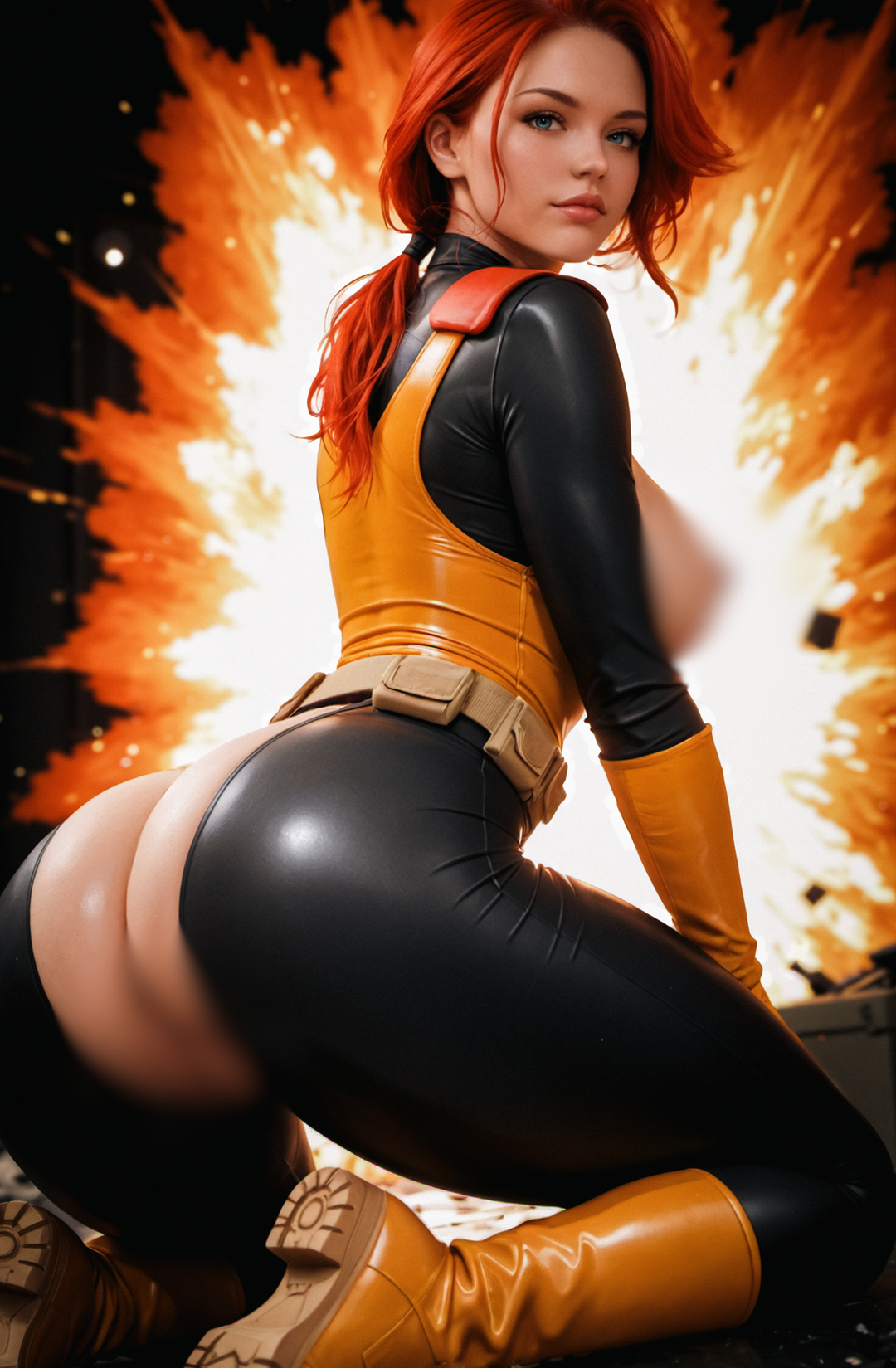 "Scarlett" Fantasy Of Cosplay Comic Cover Gallery