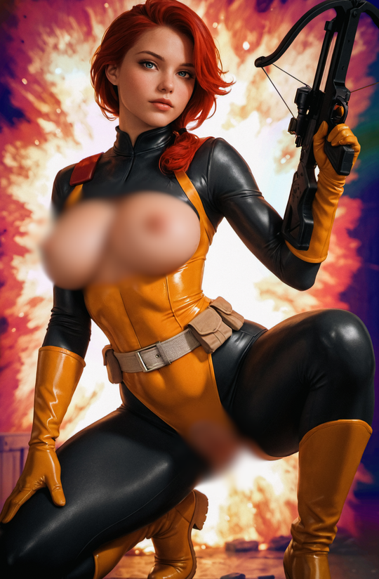 "Scarlett" Fantasy Of Cosplay Comic Cover Gallery