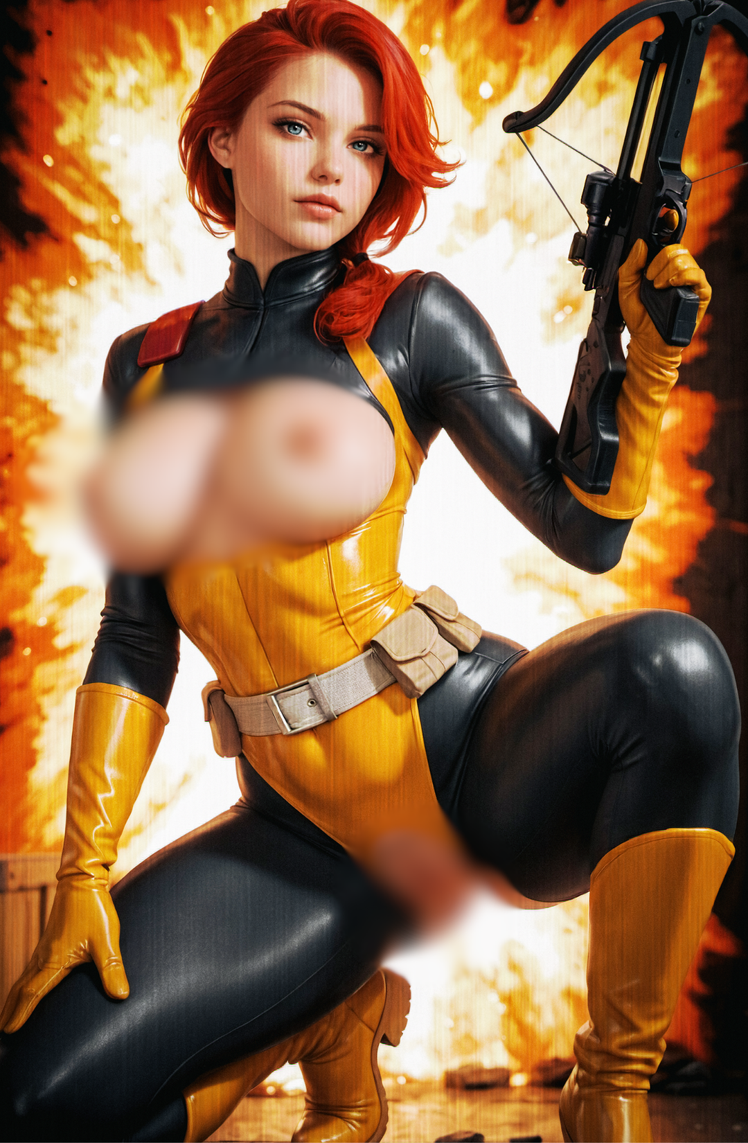 "Scarlett" Fantasy Of Cosplay Comic Cover Gallery