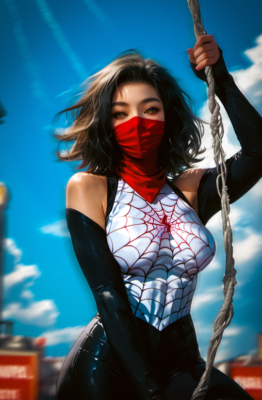 "Silk" Fantasy Of Cosplay Comic Cover Gallery