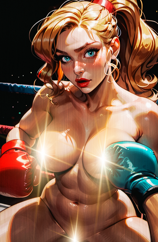 "Fight Night" Fantasy Of Cosplay Comic Cover Gallery
