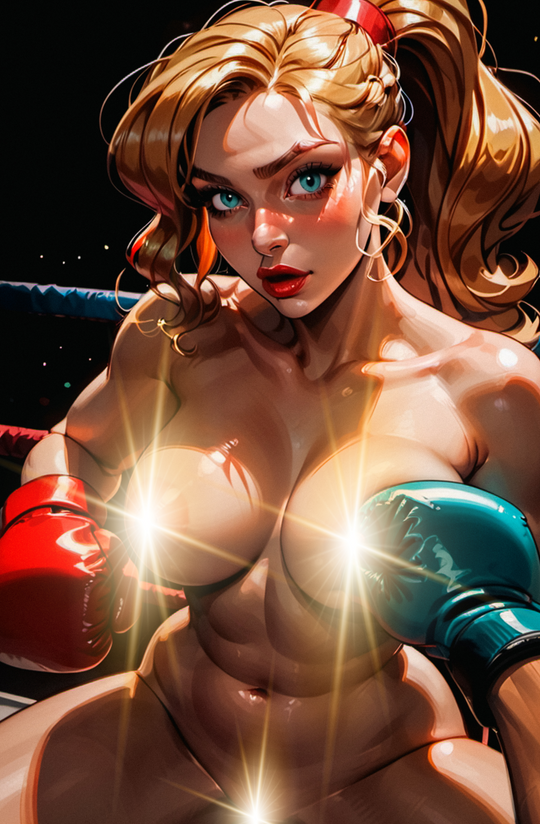 "Fight Night" Fantasy Of Cosplay Comic Cover Gallery