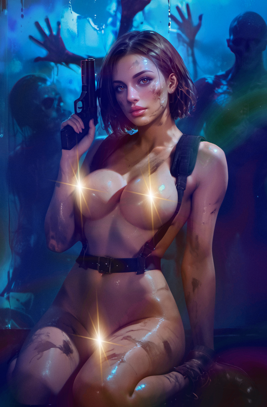 "Jill” Fantasy Of Cosplay Comic Cover Gallery