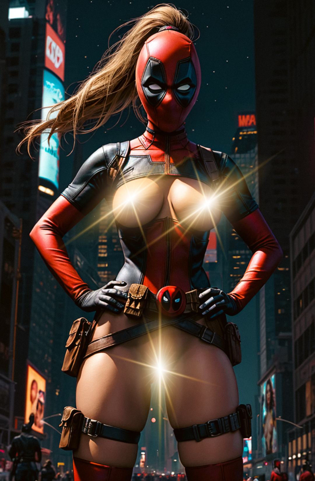 "Ms. Pool" Fantasy Of Cosplay Comic Cover Gallery