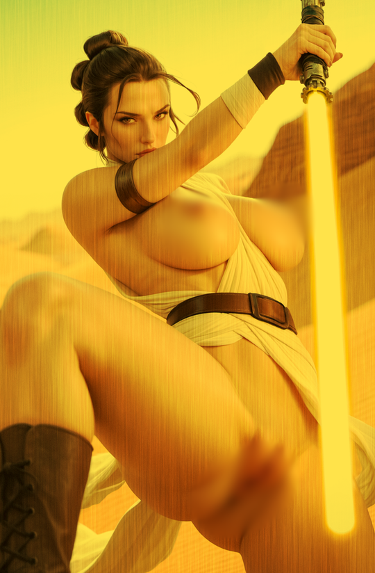 "Jedi" Fantasy Of Cosplay Comic Cover Gallery