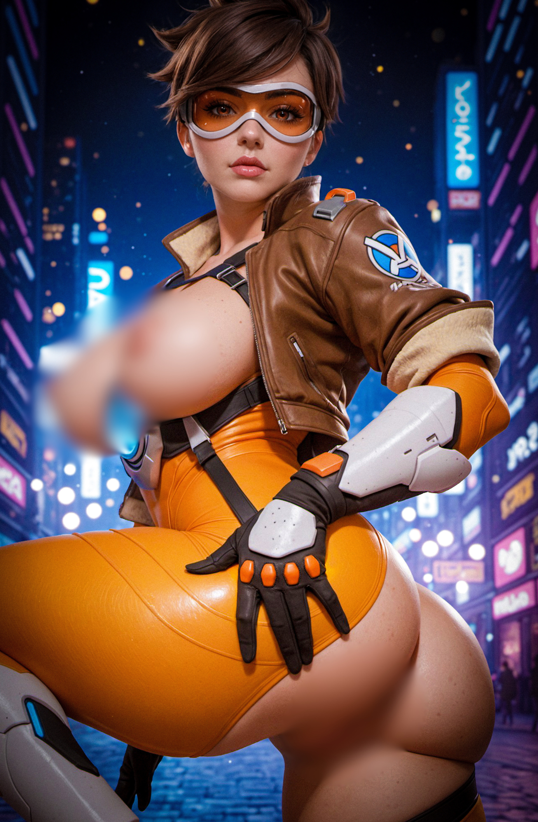 "Tracer" Fantasy Of Cosplay Comic Cover Gallery