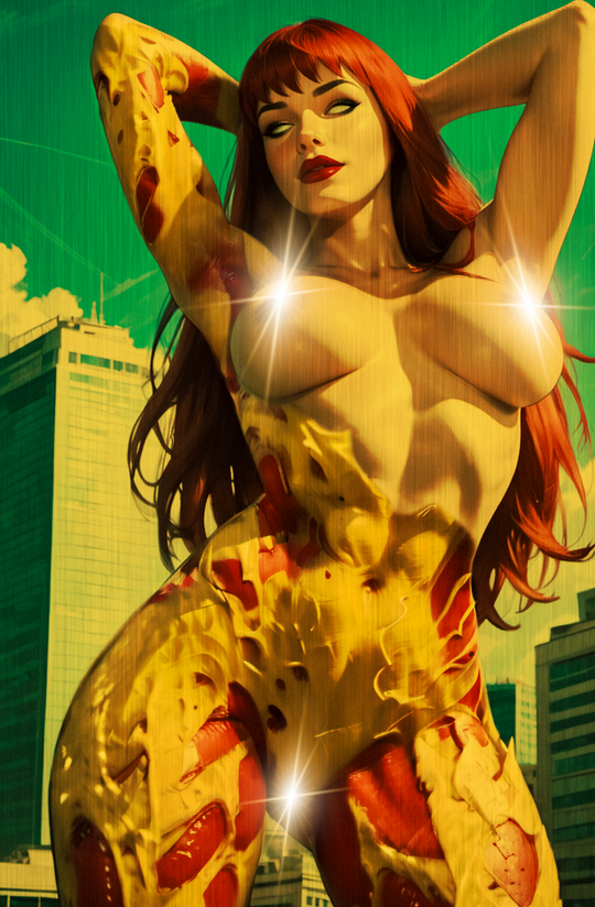 "Scream" Fantasy Of Cosplay Comic Cover Gallery