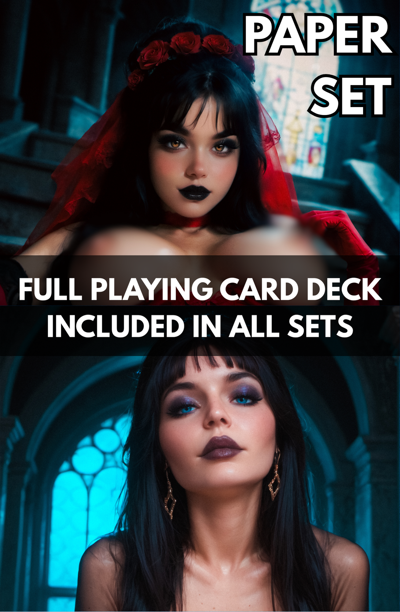"JOKERS" SET #2 (WITH PLAYING CARDS) Fantasy Of Cosplay Comic Cover Gallery