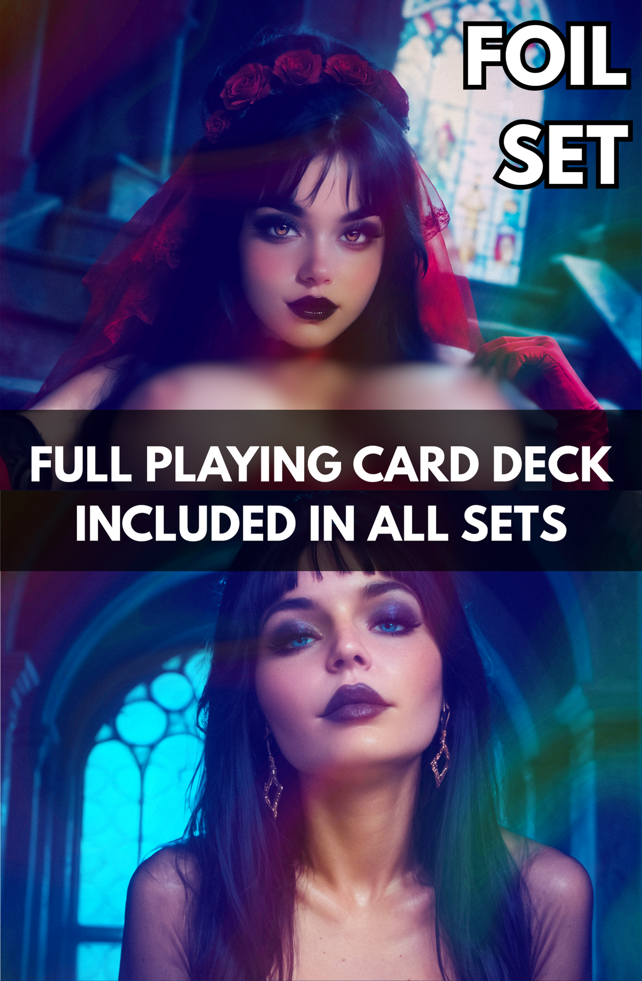"JOKERS" SET #2 (WITH PLAYING CARDS) Fantasy Of Cosplay Comic Cover Gallery
