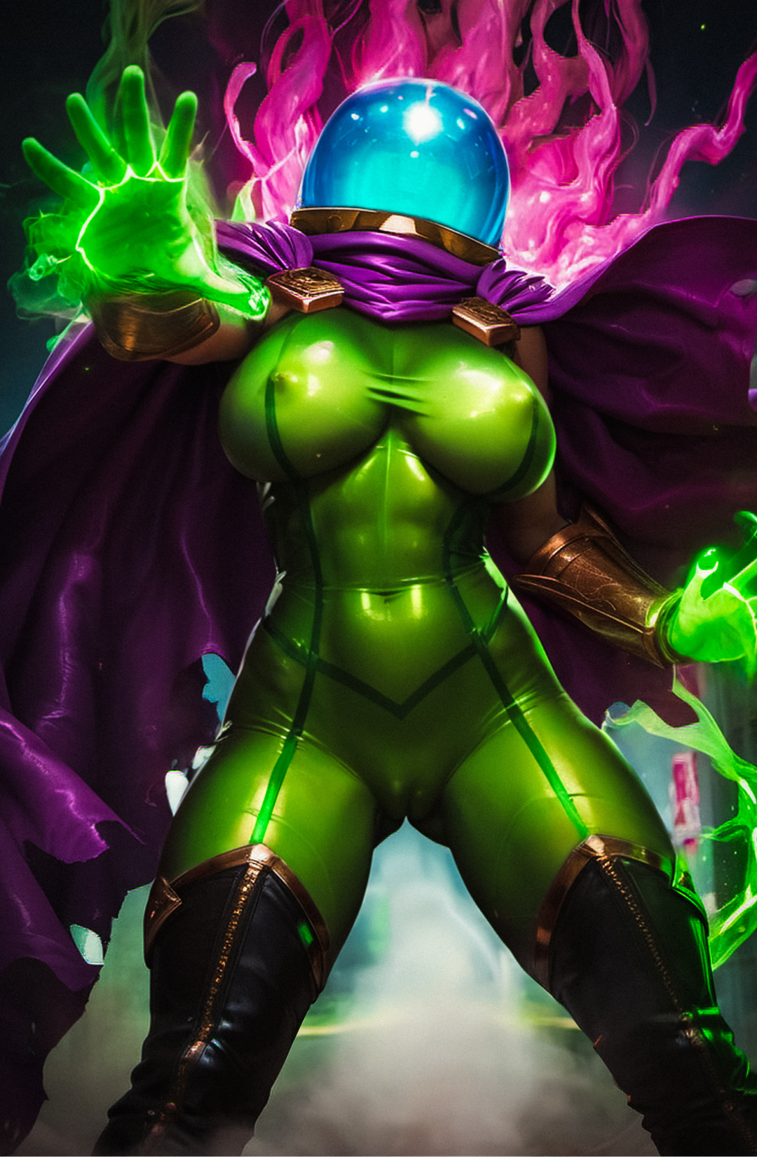 "Mysterio" Fantasy Of Cosplay Comic Cover Gallery