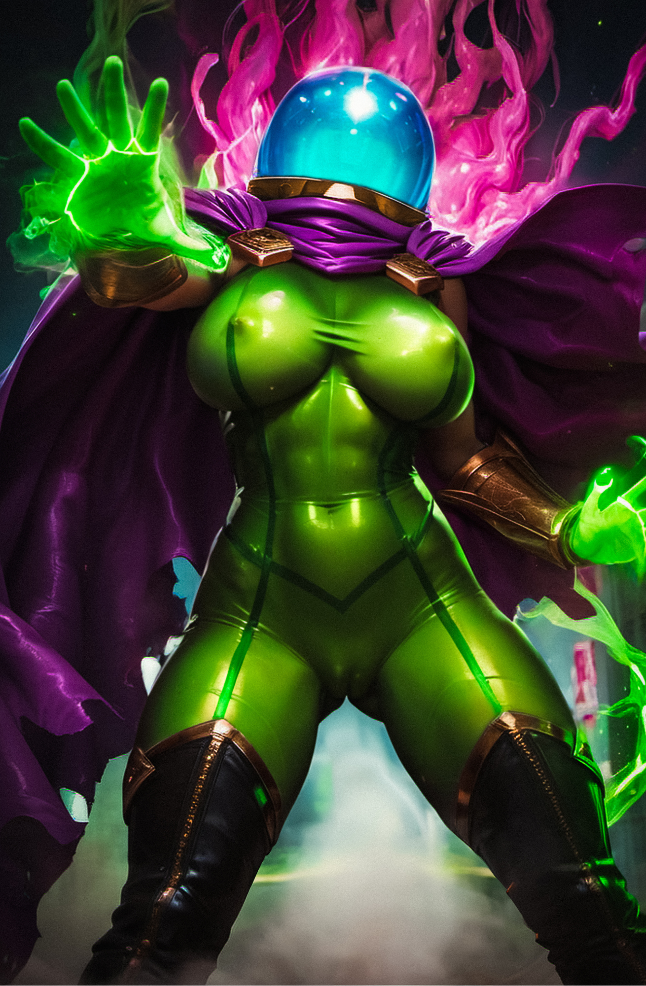 "Mysterio" Fantasy Of Cosplay Comic Cover Gallery