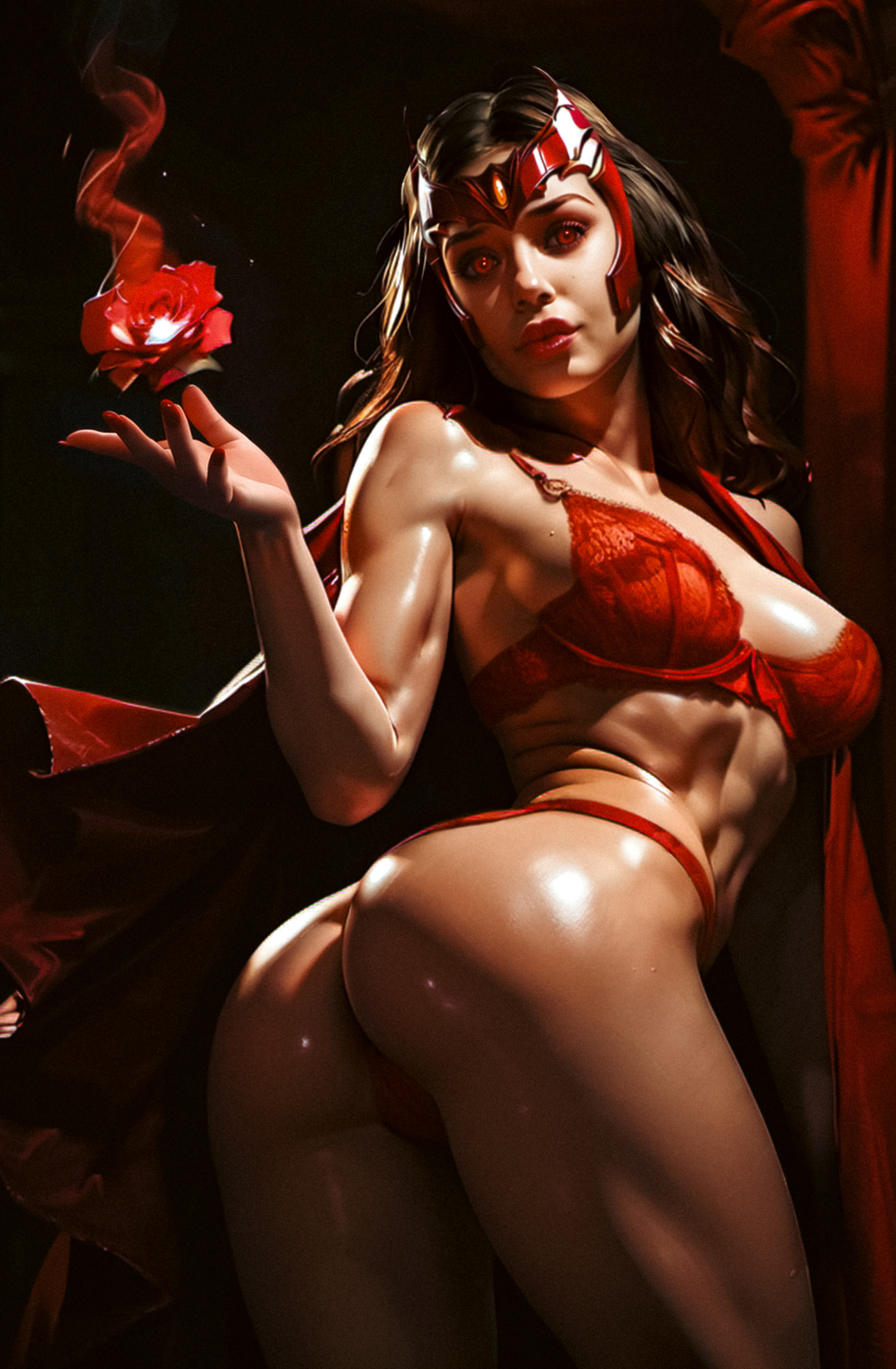 "Witch" Fantasy Of Cosplay Comic Cover Gallery