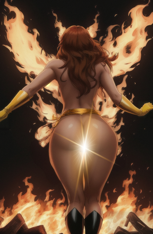"Firebird" Fantasy Of Cosplay Comic Cover Gallery
