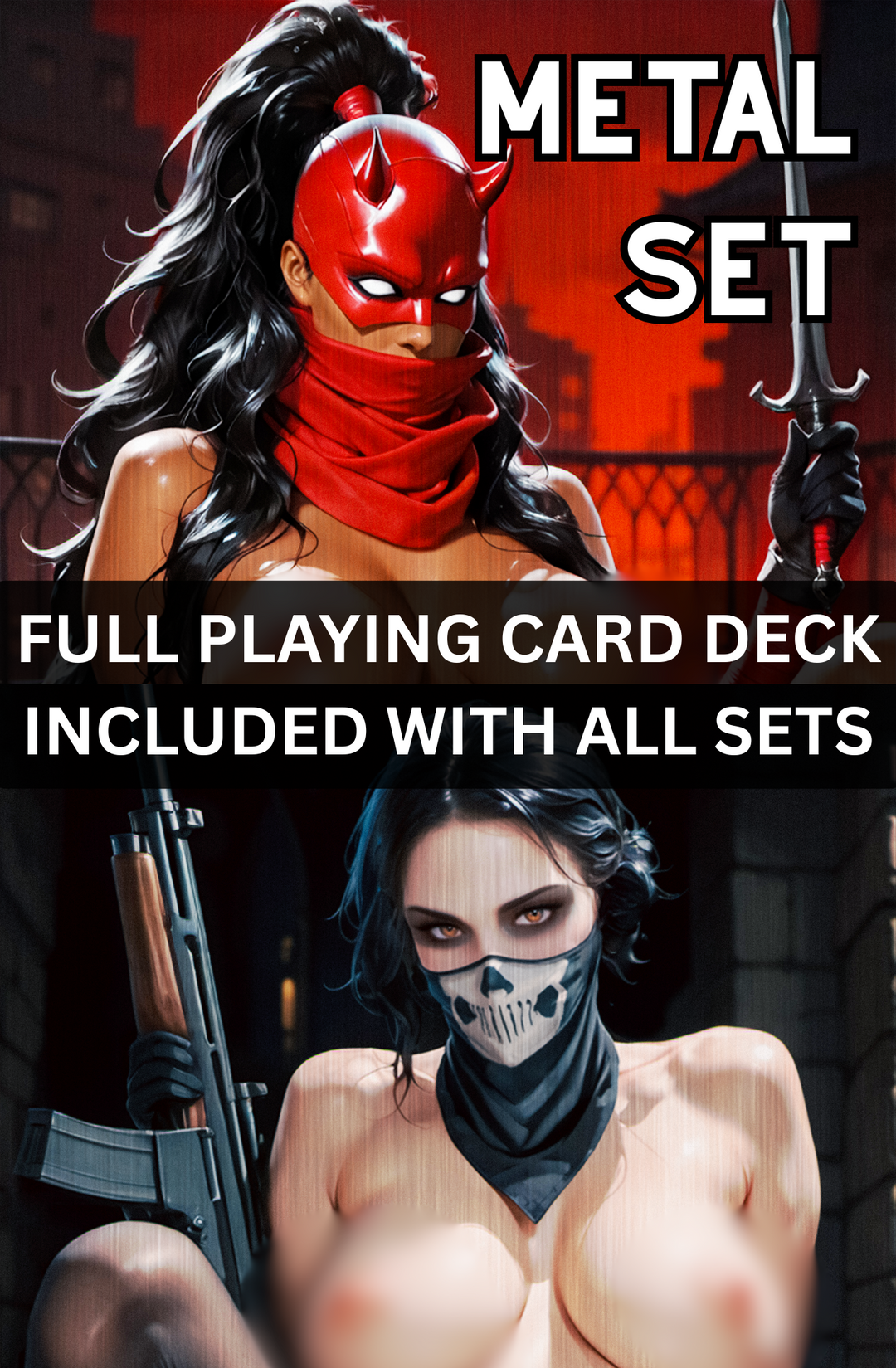 "JOKERS" SET (WITH PLAYING CARDS) Fantasy Of Cosplay Comic Cover Gallery