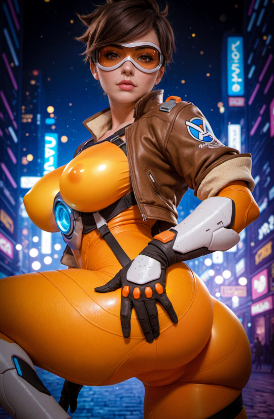 "Tracer" Fantasy Of Cosplay Comic Cover Gallery