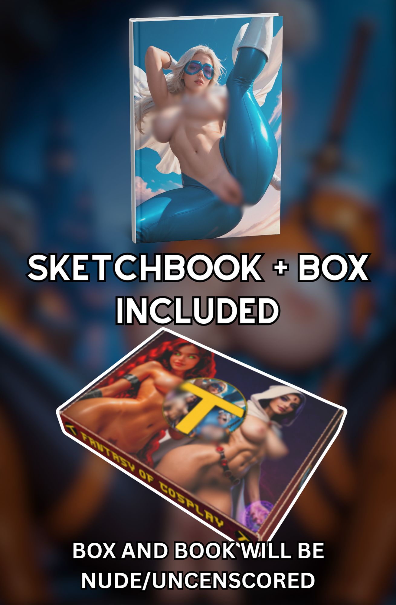 "Titans" BOX BUNDLE Fantasy Of Cosplay Comic Cover Gallery