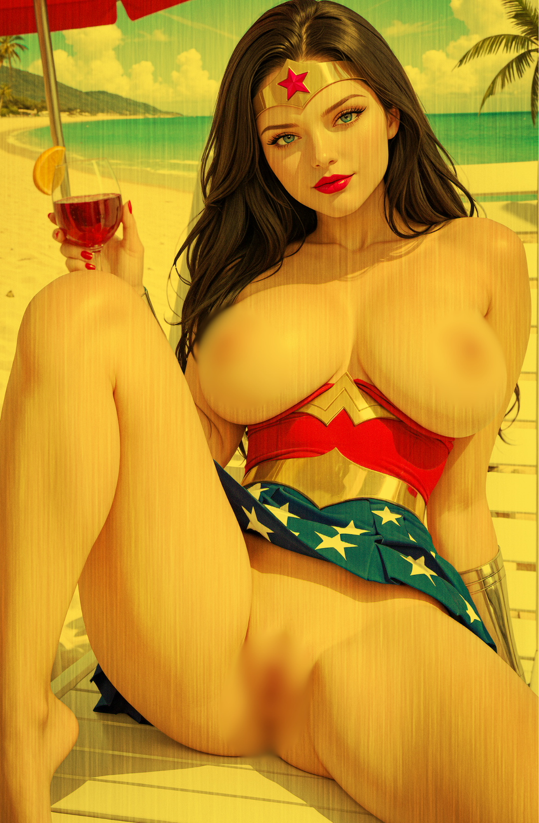 "Summer Truth" Fantasy Of Cosplay Comic Cover Gallery