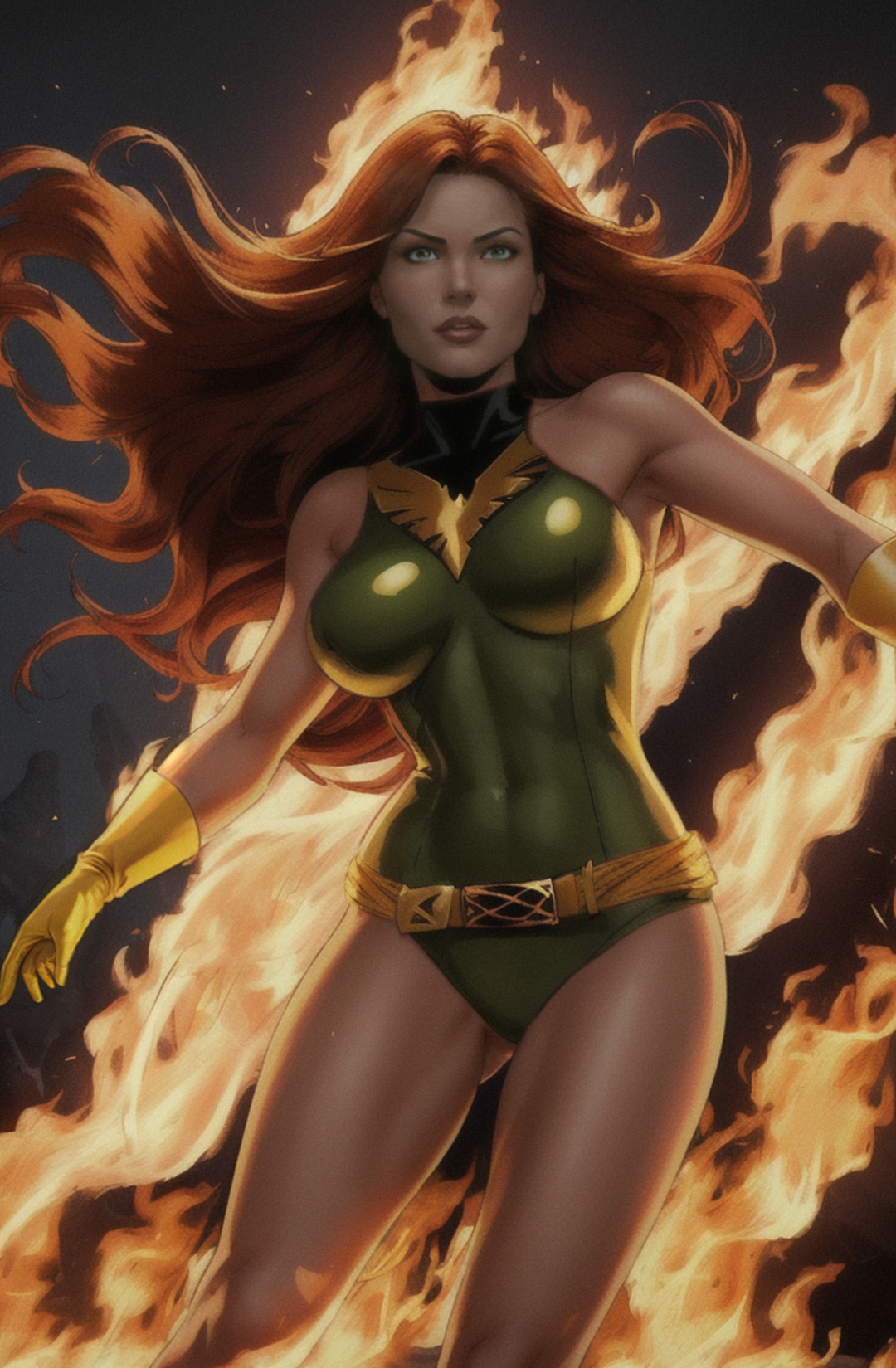 "Firebird" Fantasy Of Cosplay Comic Cover Gallery
