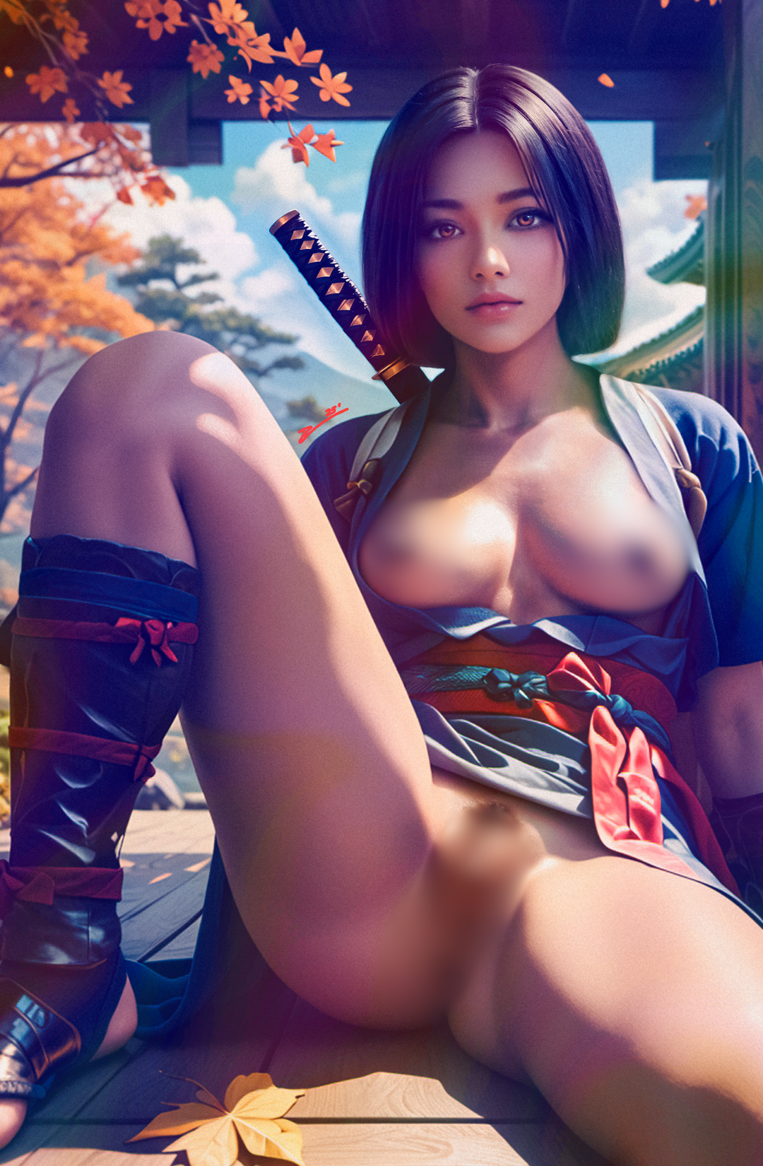 "Naoe" Fantasy Of Cosplay Comic Cover Gallery