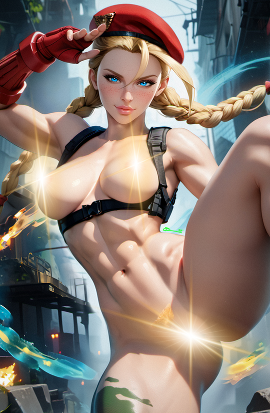 "Cammy" Fantasy of Cosplay Comic Cover Gallery