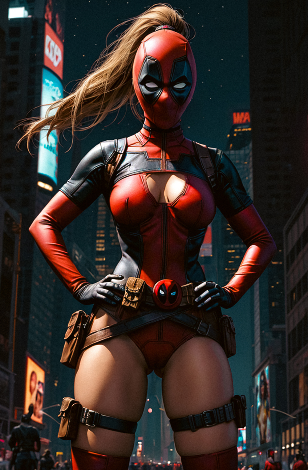 "Ms. Pool" Fantasy Of Cosplay Comic Cover Gallery