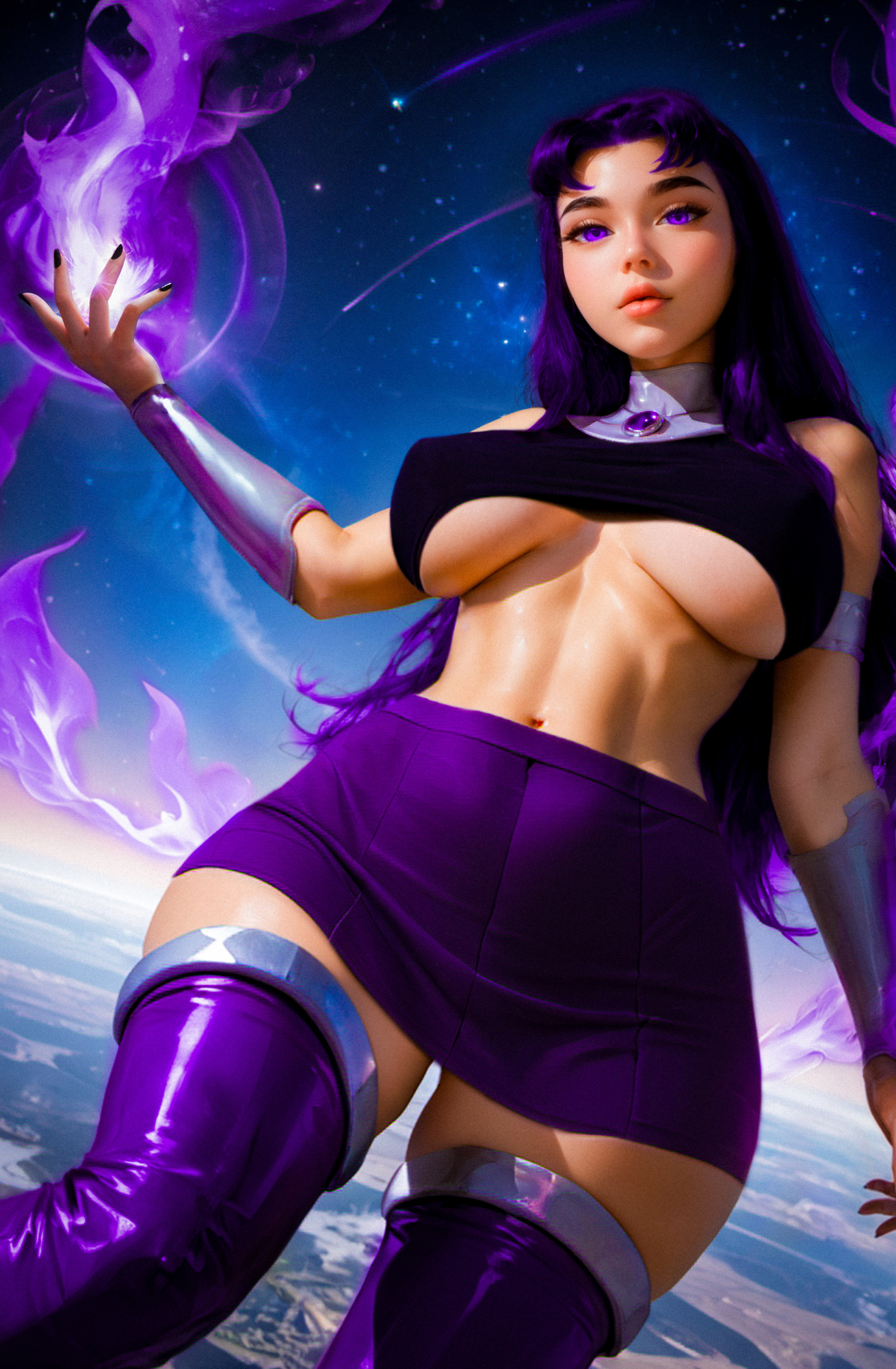 "Blackfire" Fantasy Of Cosplay Comic Cover Gallery