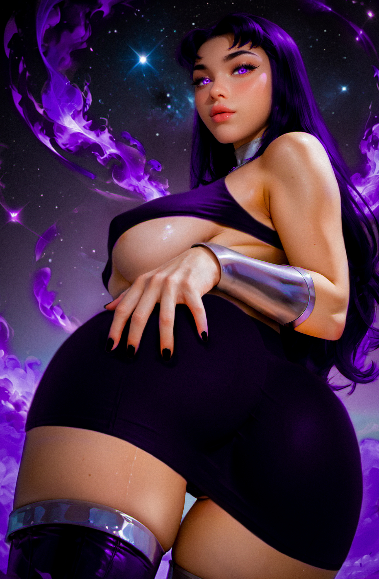 "Blackfire" Fantasy Of Cosplay Comic Cover Gallery