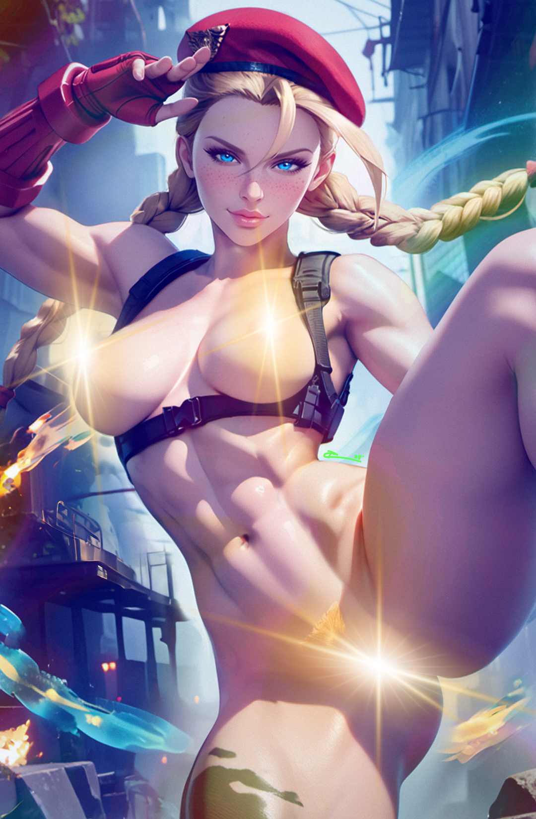 "Cammy" Fantasy of Cosplay Comic Cover Gallery