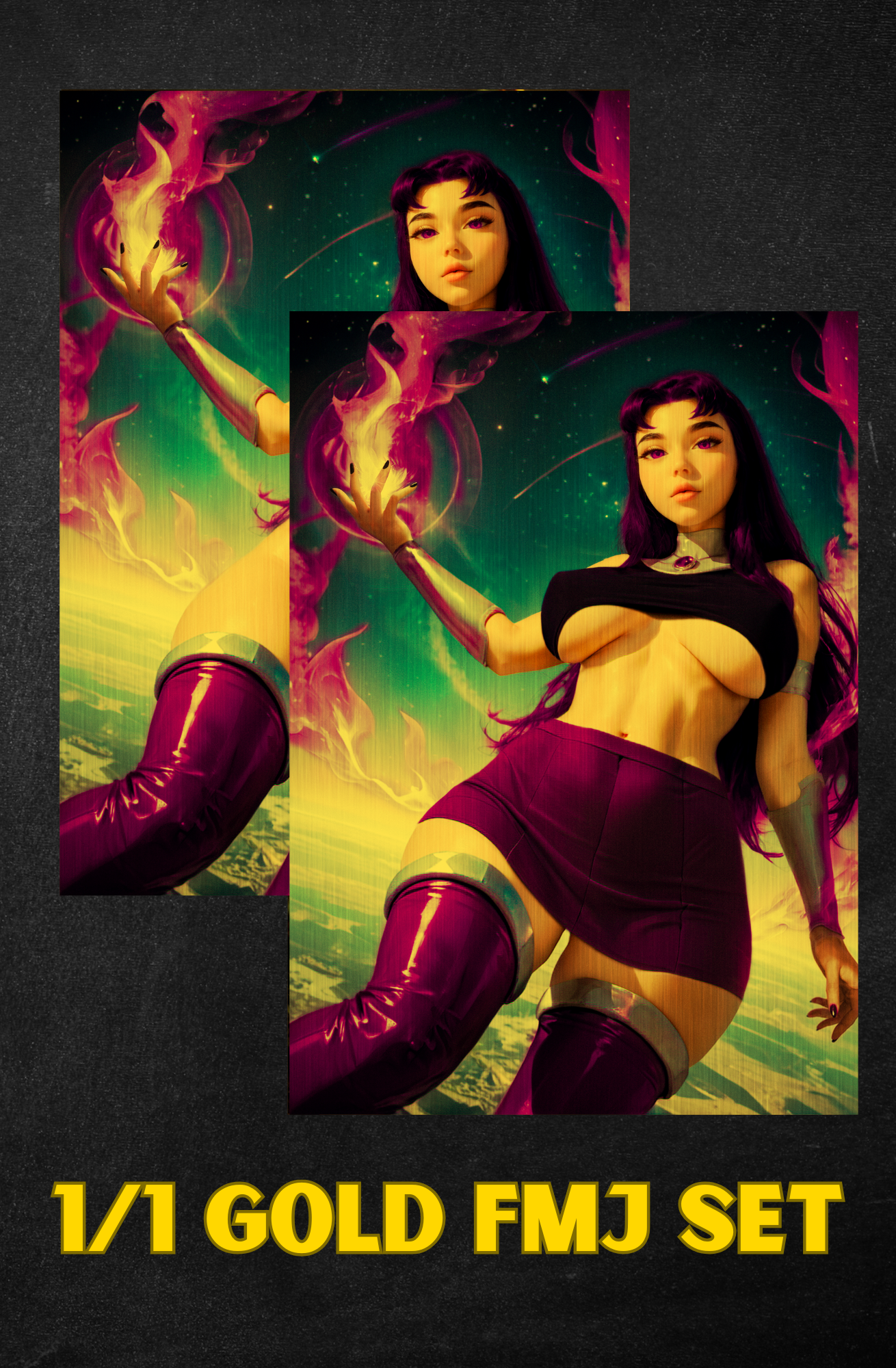 "Blackfire" Fantasy Of Cosplay Comic Cover Gallery