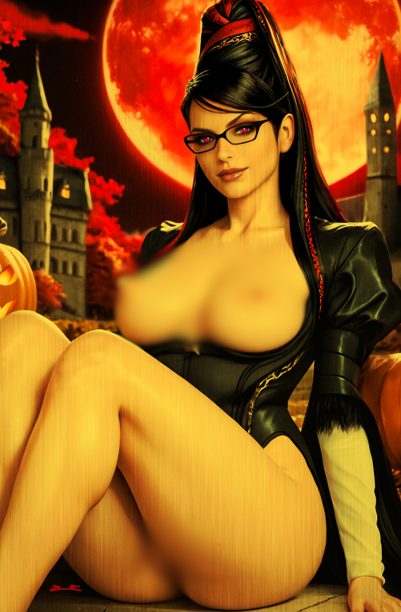 "Bayonetta" Fantasy Of Cosplay Comic Cover Gallery