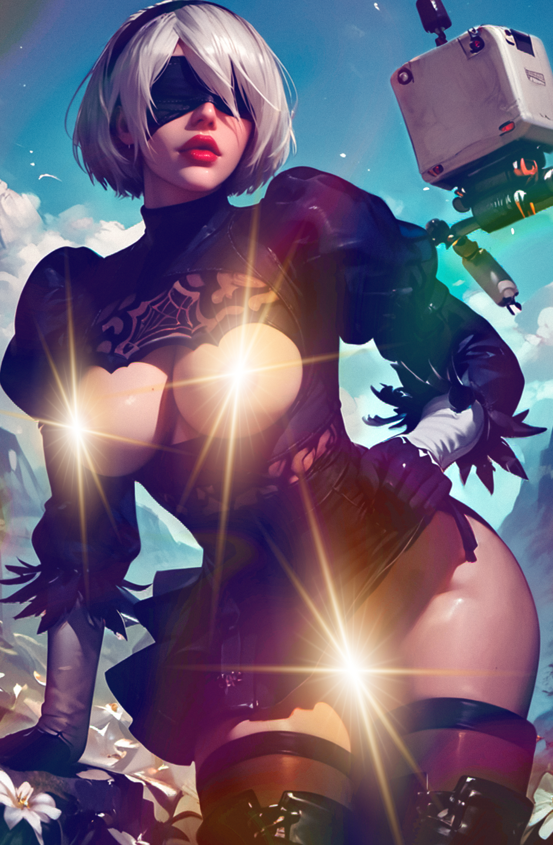 "2B" Fantasy Of Cosplay Comic Cover Gallery