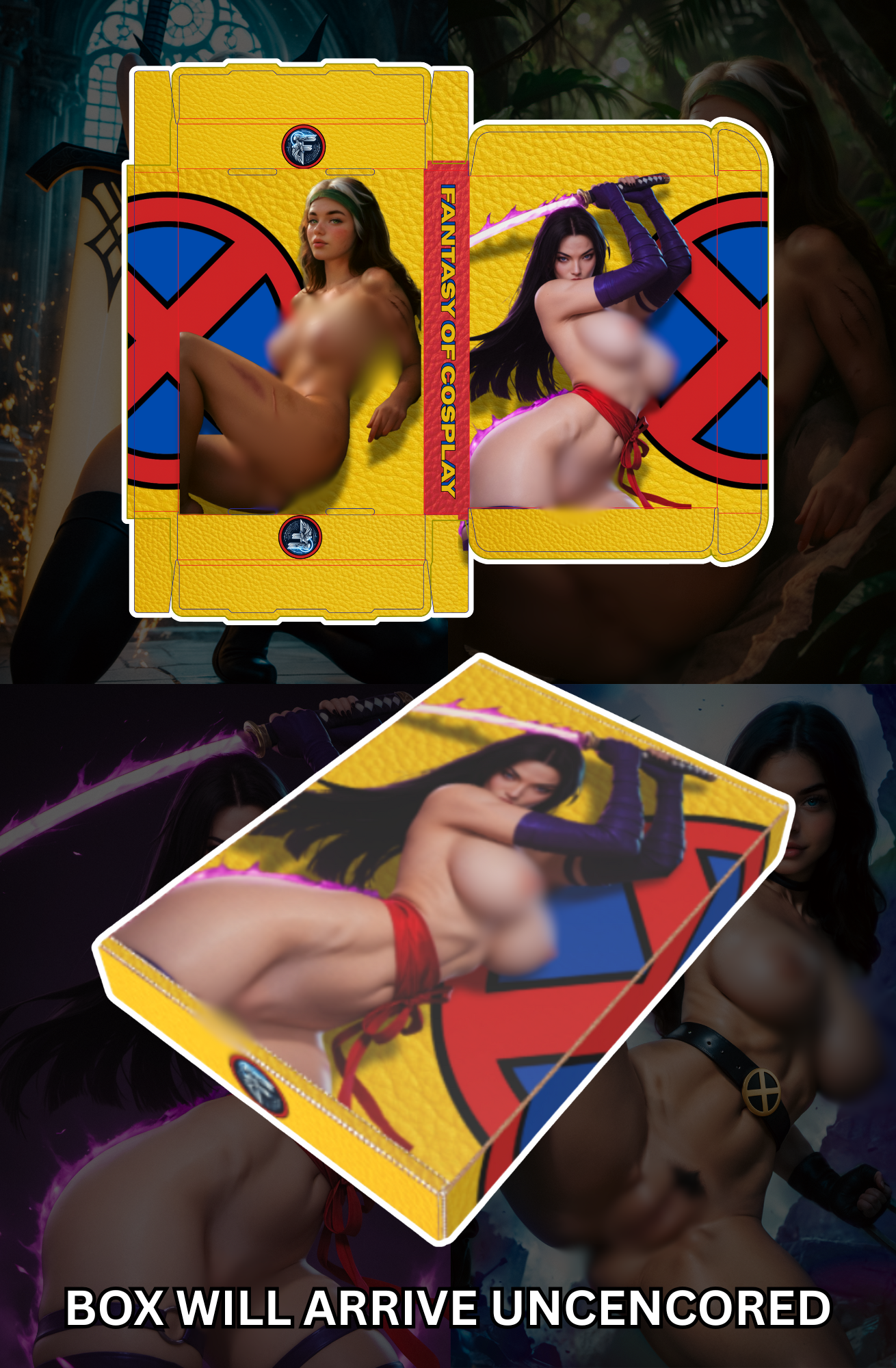 "X-Women" BOX BUNDLE Fantasy Of Cosplay Comic Cover Gallery