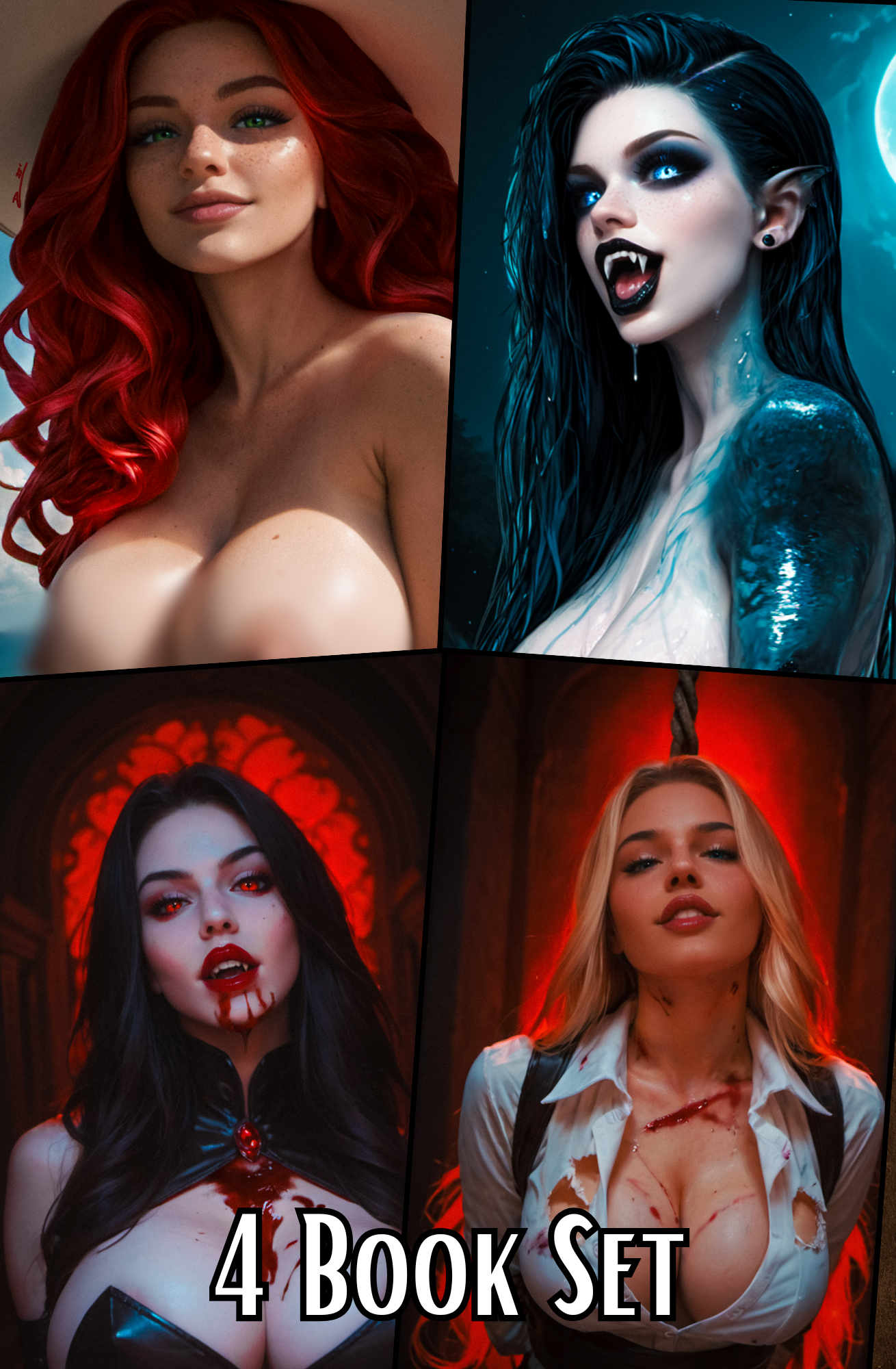 (4 BOOK PAPER SET) Bloodlust: Volume 2