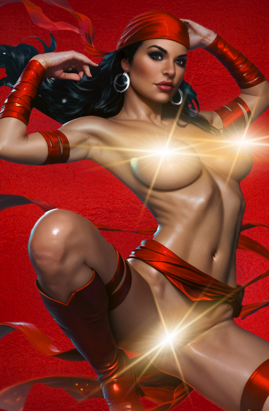 "Electra" Fantasy Of Cosplay Comic Cover Gallery